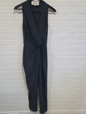 Rory Beca Silk Wrap-Front Jumpsuit
